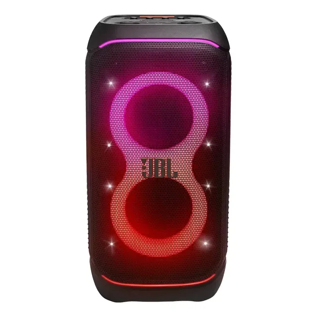 Caixa de Som JBL PartyBox Stage 320 Bluetooth Portátil Com Show de Luzes e Resistente a Respingos – 240W RMS Preta