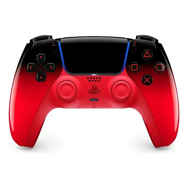 Controle Sem Fio Sony DualSense Hyperpop para PS5, Vermelho Techno Red