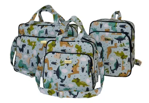 Kit Bolsa Maternidade Menina E Menino Enxoval