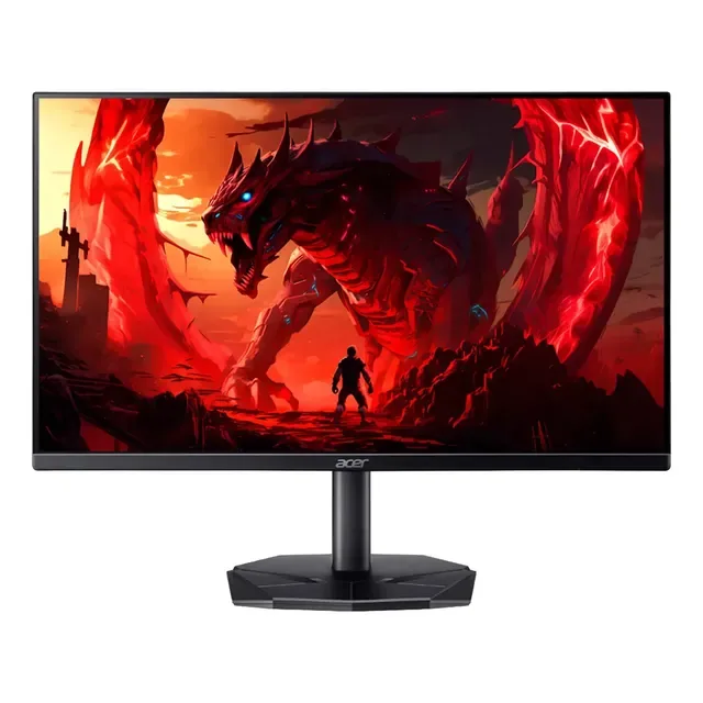 Monitor Gamer 27" Acer Nitro KG0 KG270 P0bi com Tela LED VA Full HD 144Hz 1ms GtoG AMD FreeSync Game Mode 8 Modos 99% sRGB e Design ZeroFrame