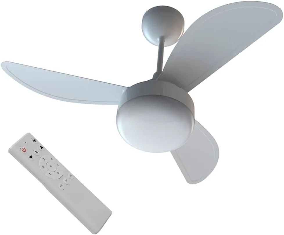 Ventilador de teto Ventisol Fenix inverter controle remoto placa led integrada